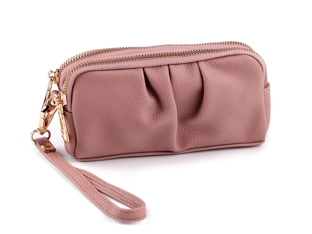 Handtasche/ etui, 18 x 9,5 cm - Grün (1 Stück)