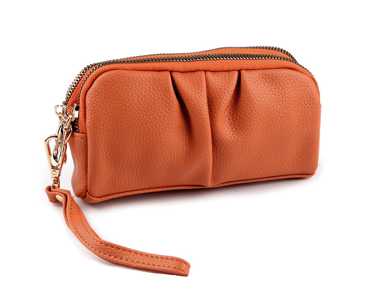 Handtasche/ etui, 18 x 9,5 cm - Grün (1 Stück)