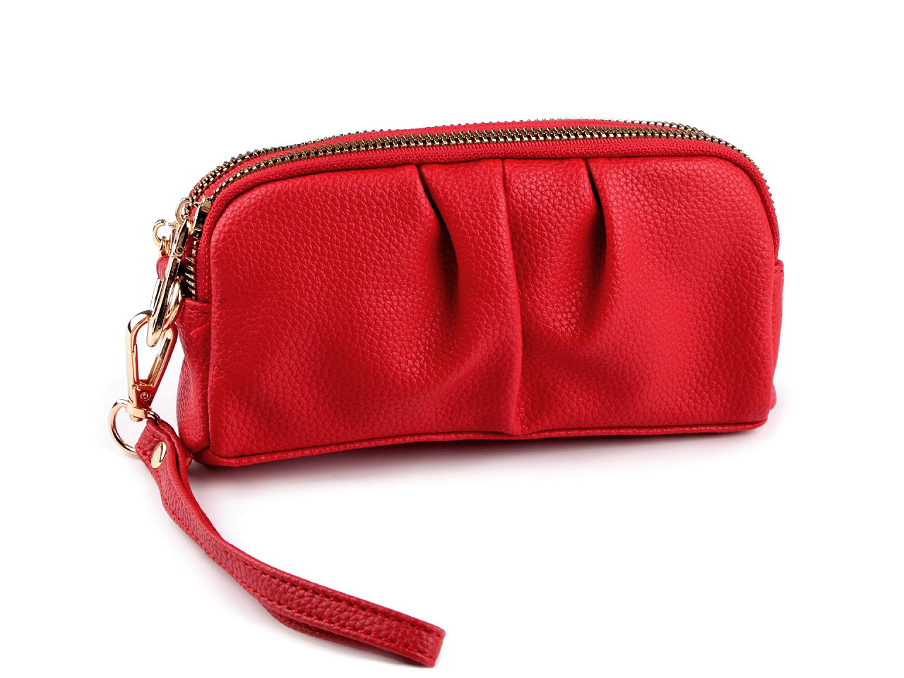 Handtasche/ etui, 18 x 9,5 cm - Grün (1 Stück)