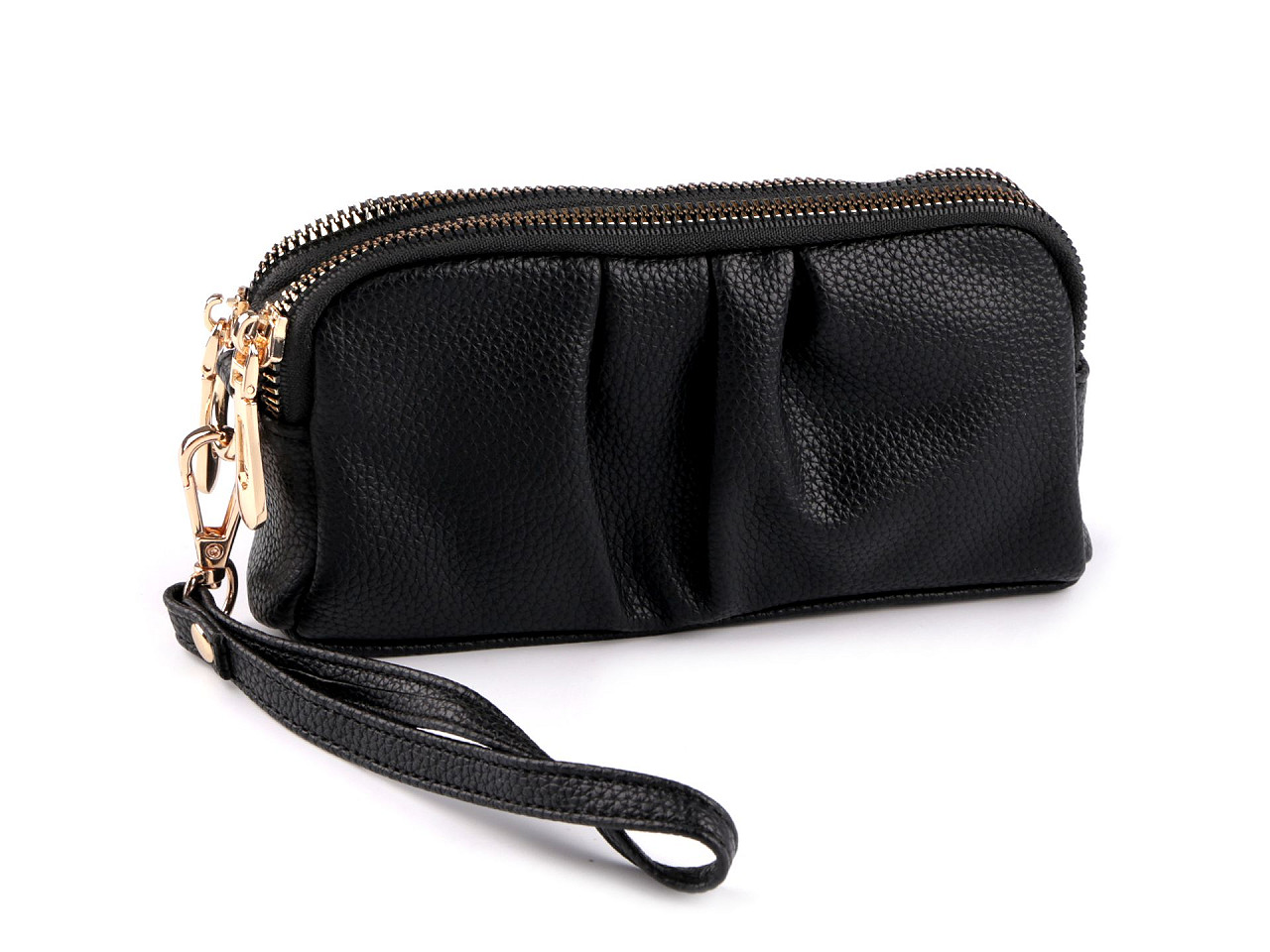 Handtasche/ etui, 18 x 9,5 cm - Grün (1 Stück)