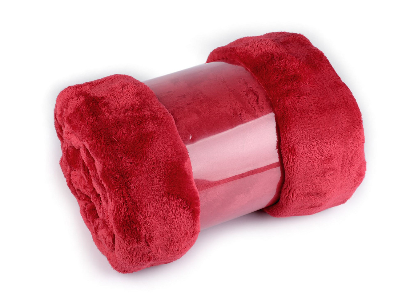 Bubble-fleece-decke, 150 x 200 cm - Altrosa (1 Stück)