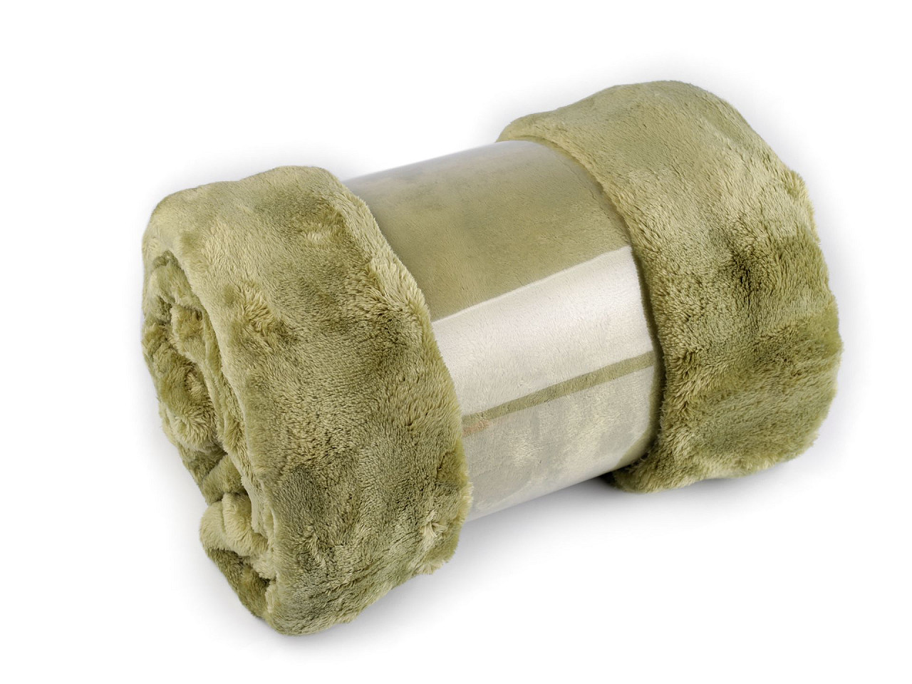 Bubble-fleece-decke, 150 x 200 cm - Altrosa (1 Stück)