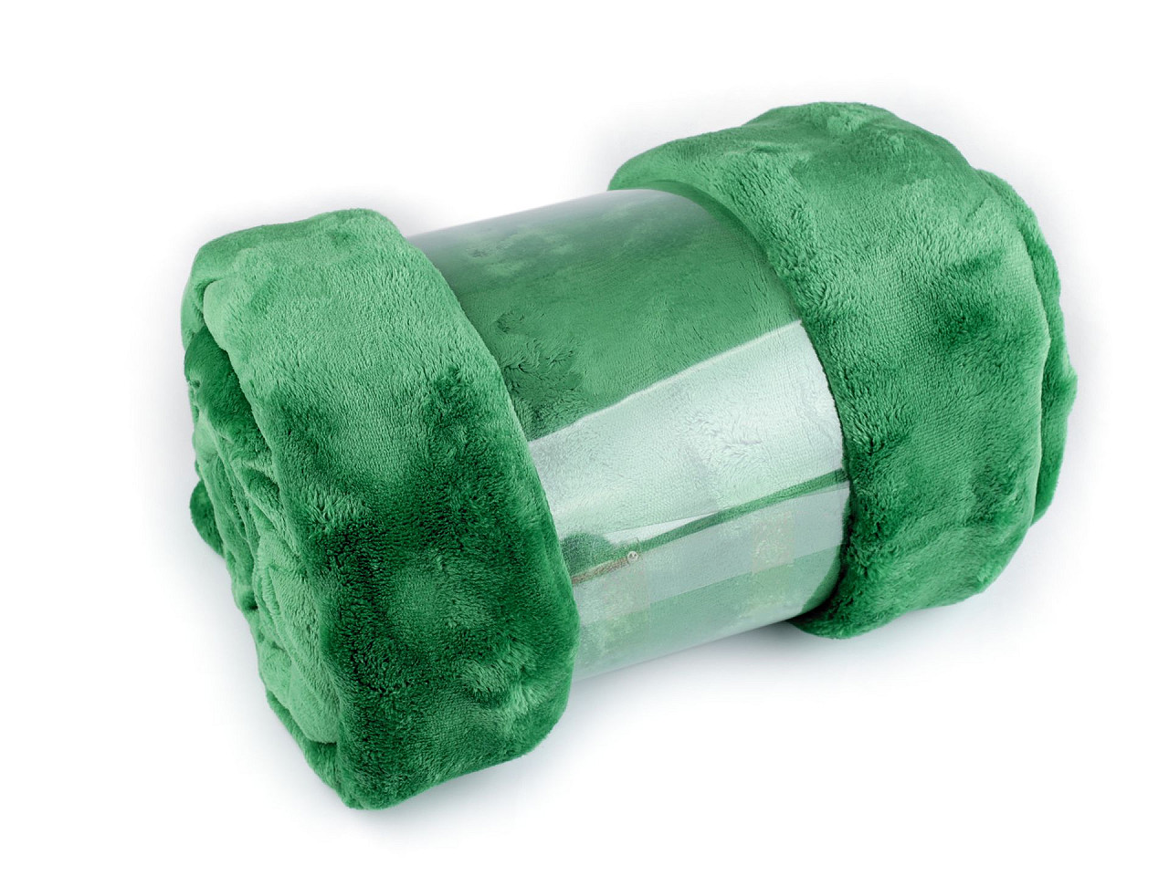 Bubble-fleece-decke, 150 x 200 cm - Altrosa (1 Stück)