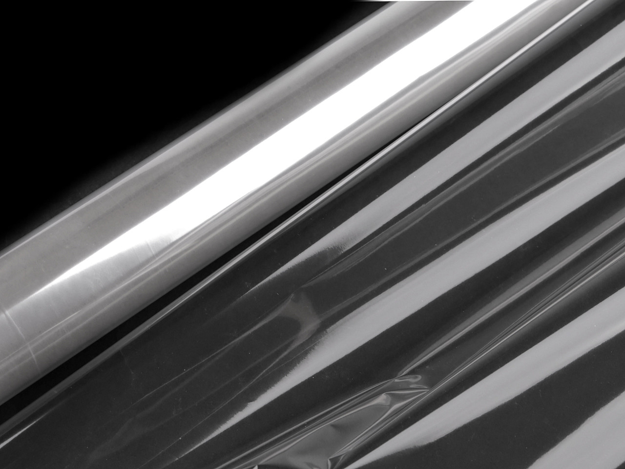 Folie/zellophan 0,7 x 2 m - Transparent (1 Stück)