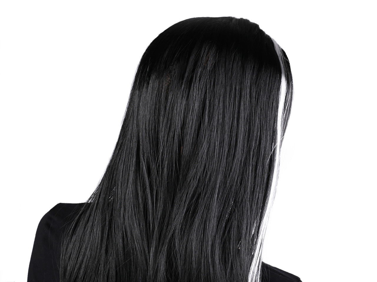 Faschingsperücke - Schwarz (1 Stück)