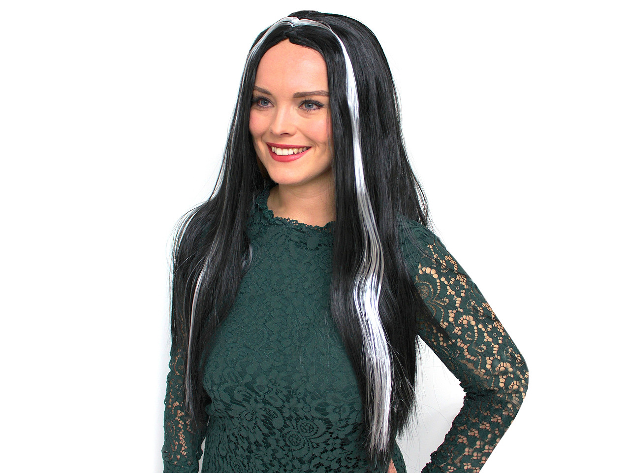 Faschingsperücke - Schwarz (1 Stück)