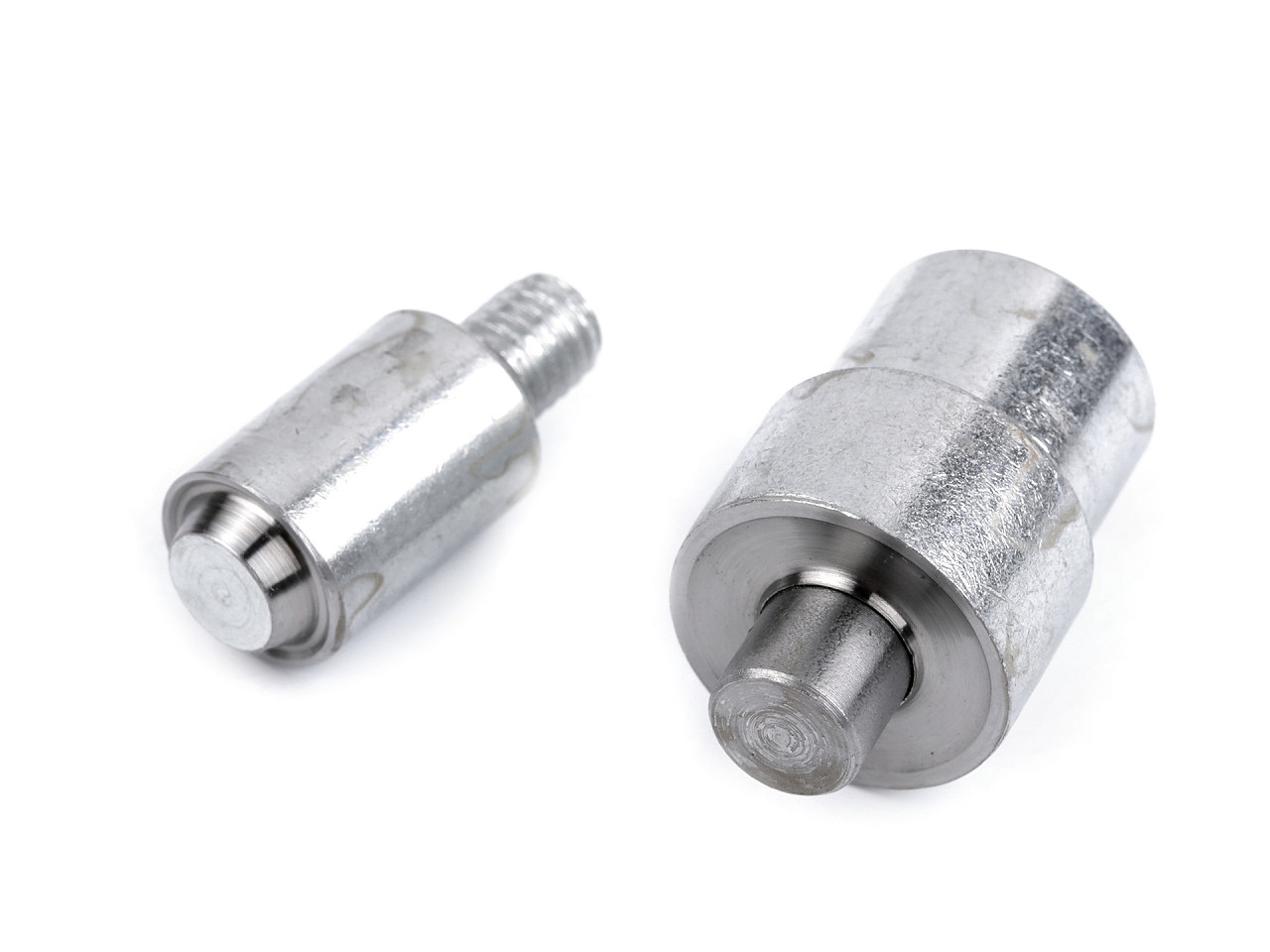 Aufsatz zum nieten von matten ösen, innen-ø 10 mm - Nickel (1 Set)