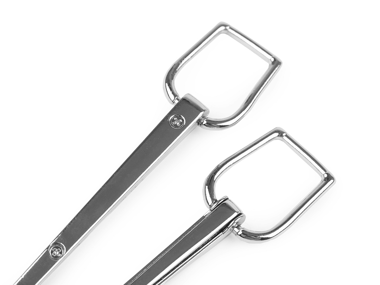 Designer-schnalle für handtaschen breite 20 mm - Nickel (2 Stücke)