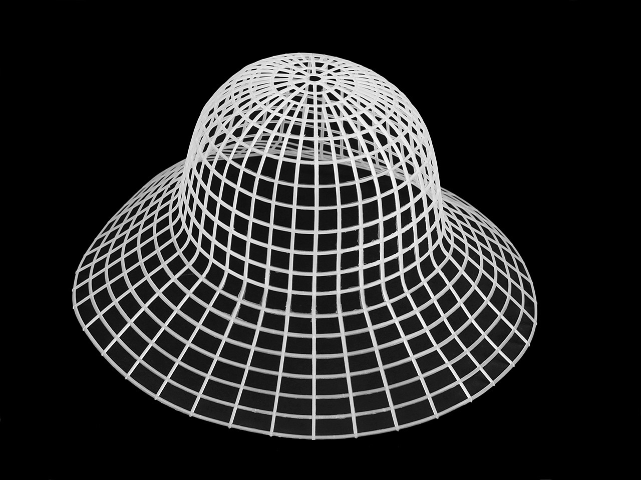 Kunststoffsockel für hutherstellung - Milchfarbig (1 Stück)