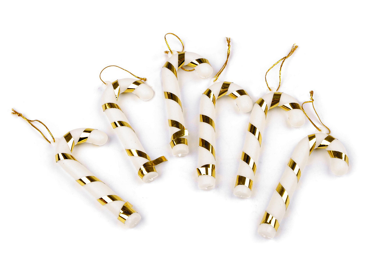 Weihnachtsstab zum aufhängen - Weiß (1 Tasche)