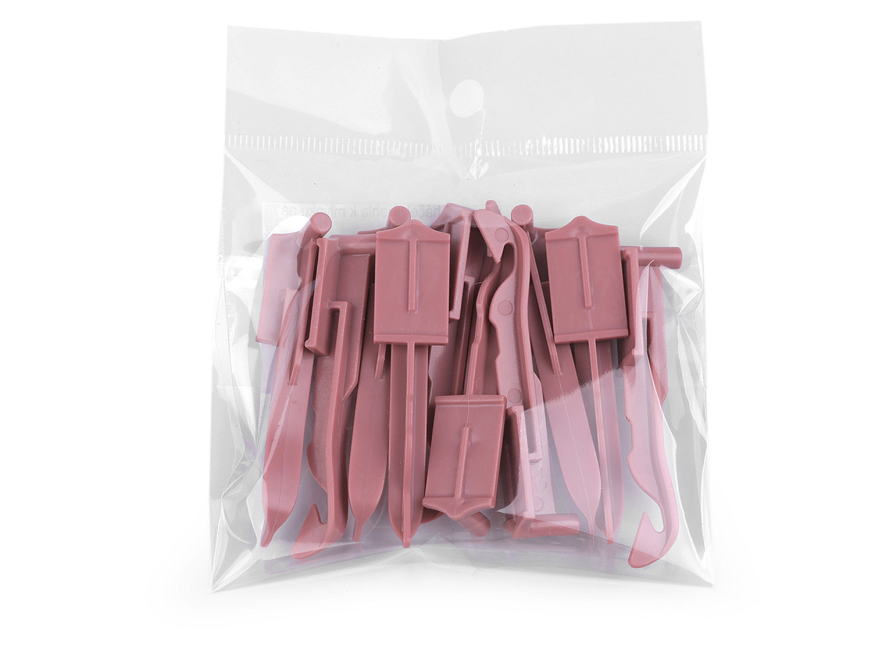 Ersatzhaken/nadel für strickmühle - Altrosa (50 Stücke)
