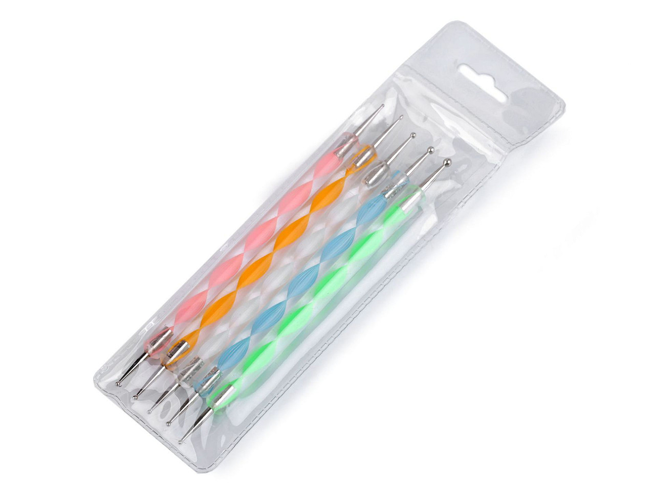 Punktier-/embossing-/modellierstifte set 5 stk - Mix (1 Set)