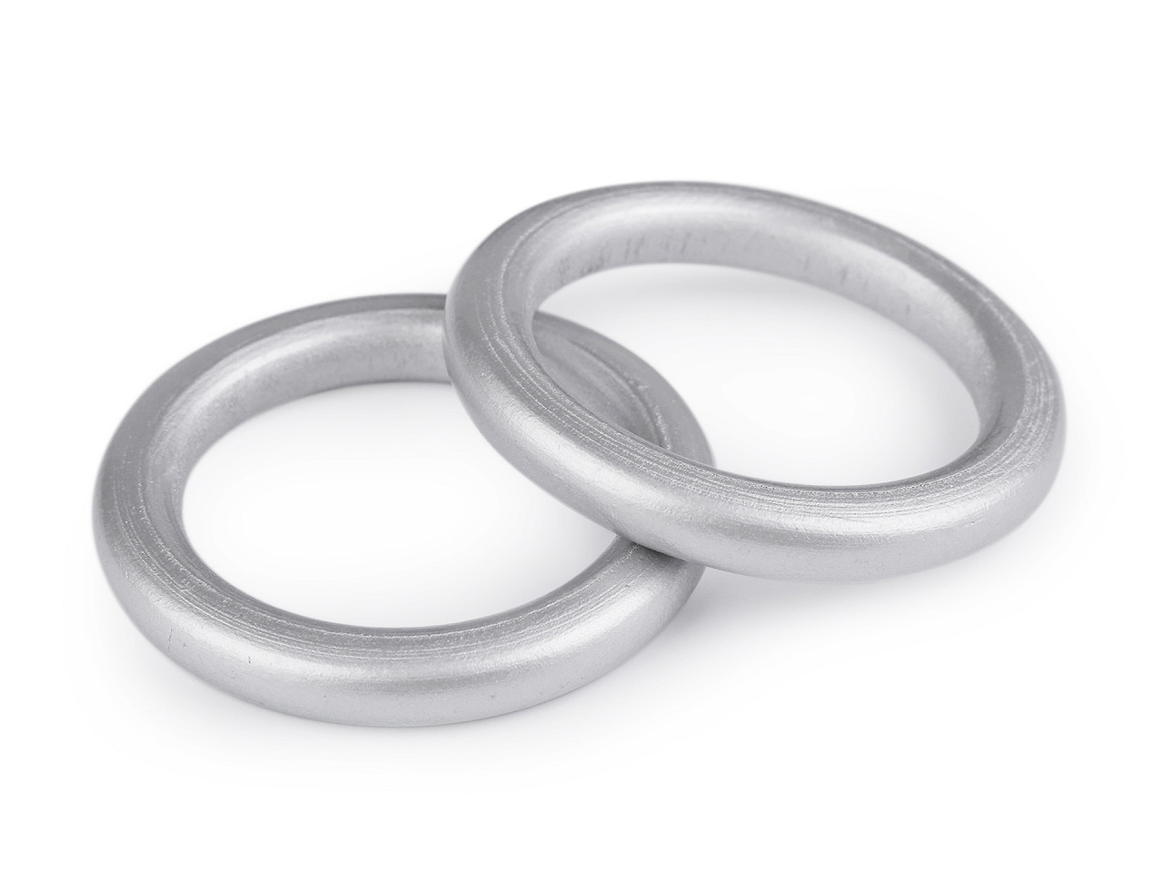 Farbiger holzring außen-ø 70 mm - Gold (10 Stücke)