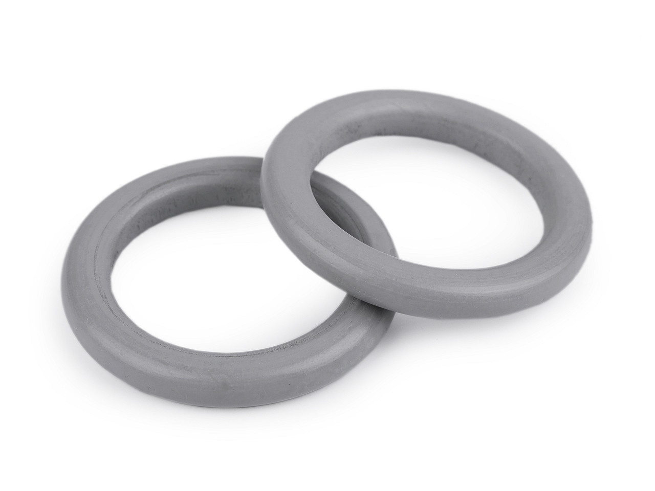 Farbiger holzring außen-ø 70 mm - Gold (10 Stücke)