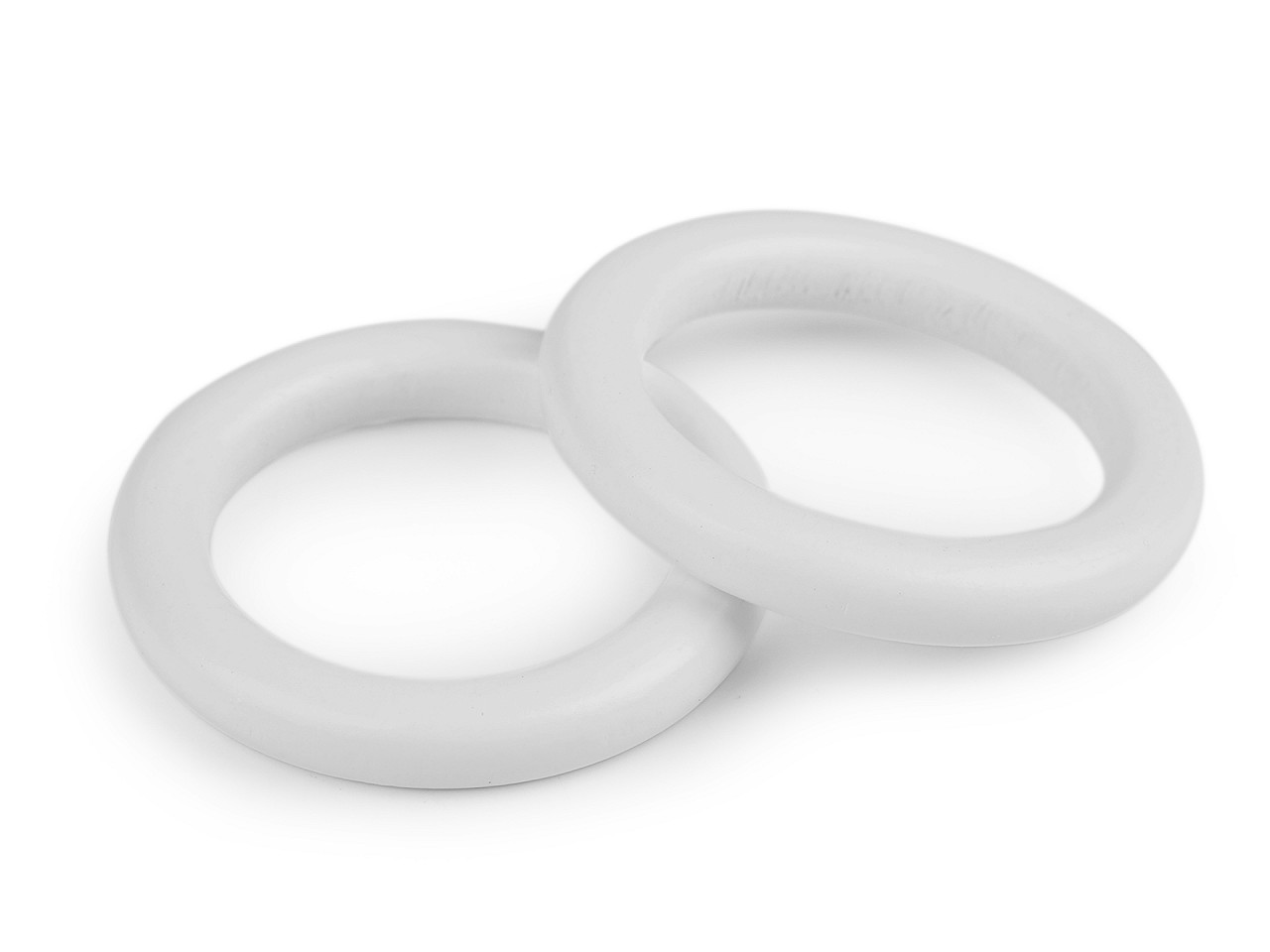 Farbiger holzring außen-ø 70 mm - Gold (10 Stücke)