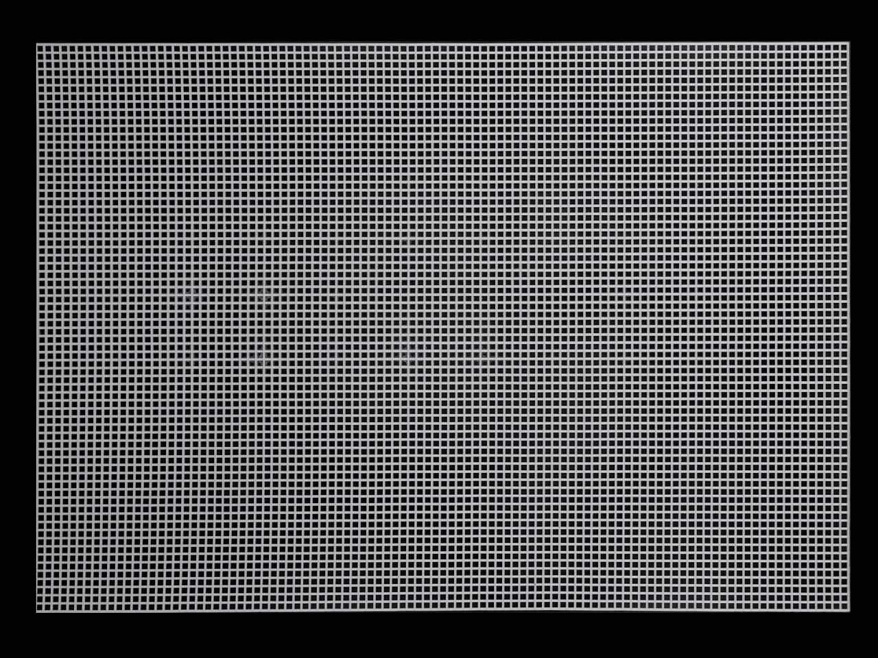 Tapiko-gitter kunststoff 42 x 60 cm - Schwarz (1 Stück)