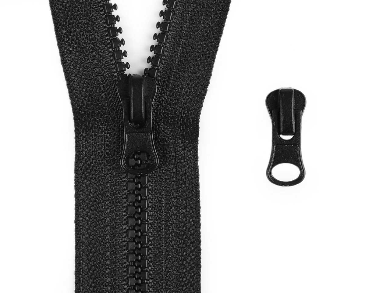 Schieber für knochenreißverschlüsse nr. 3 - Beige (10 Stücke)