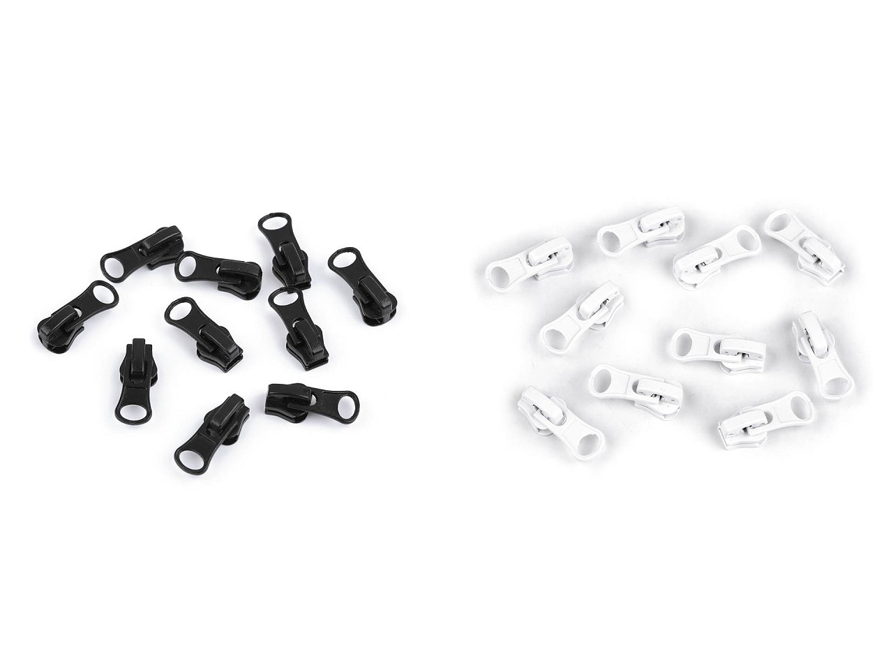 Schieber für knochenreißverschlüsse nr. 3 - Beige (10 Stücke)