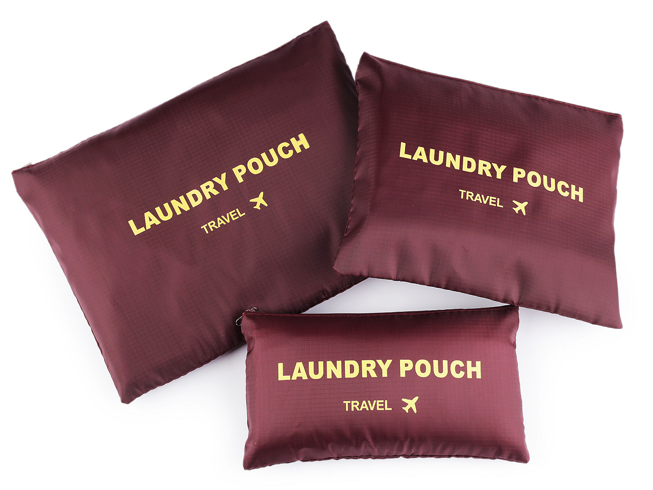 Set kofferorganizer, 6 stk. - Pink (1 Set)