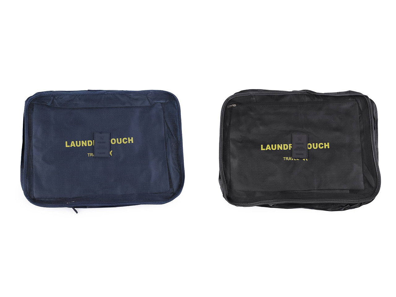 Set kofferorganizer, 6 stk. - Pink (1 Set)