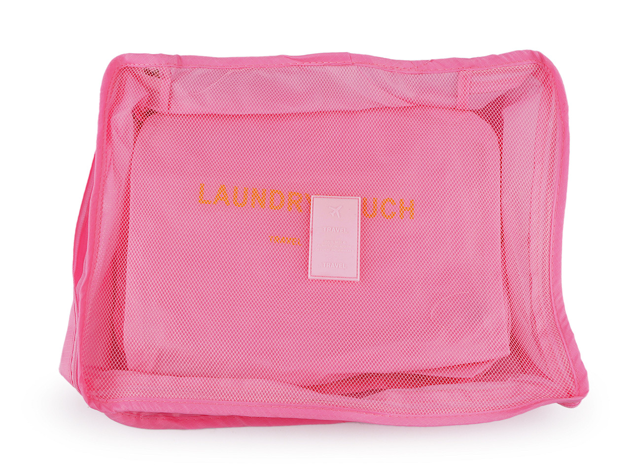 Set kofferorganizer, 6 stk. - Pink (1 Set)