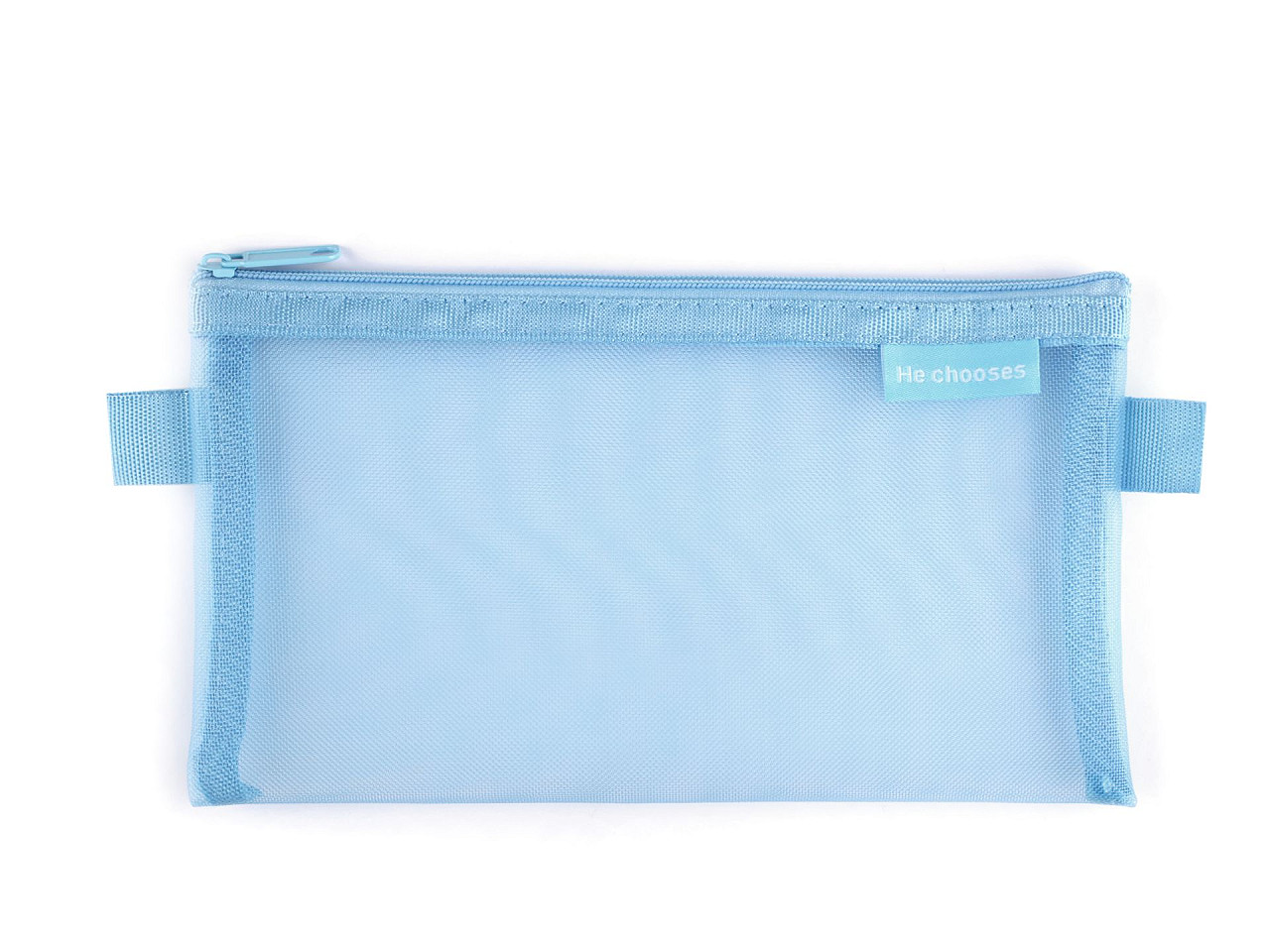 Netzetui, 20 x 12 cm - Hellrosa (1 Stück)