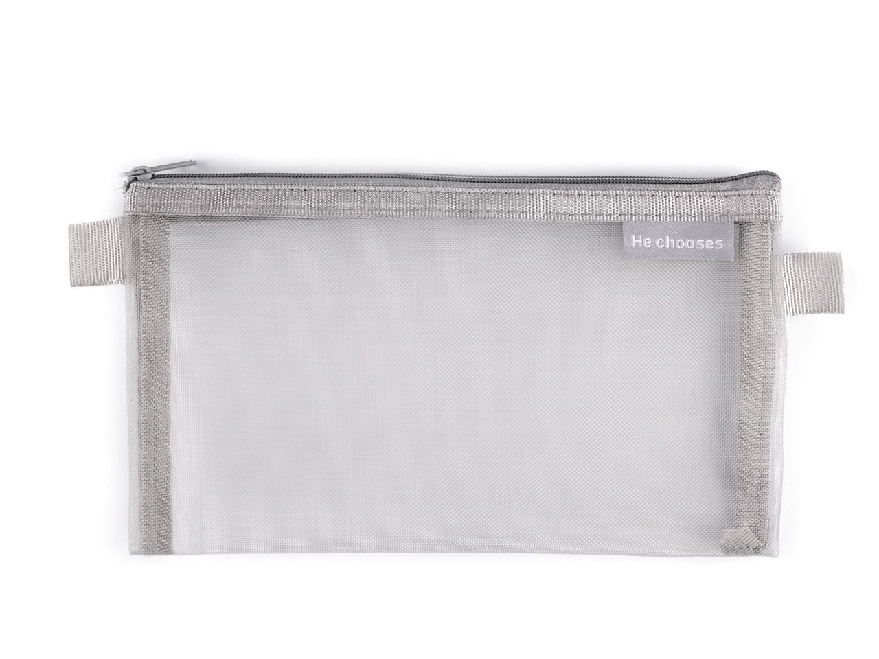 Netzetui, 20 x 12 cm - Hellrosa (1 Stück)