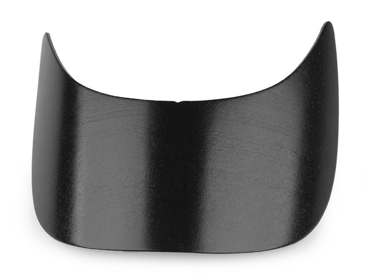 Mützenschirm – rohling, breite 75 mm - Grau-creme (5 Stücke)