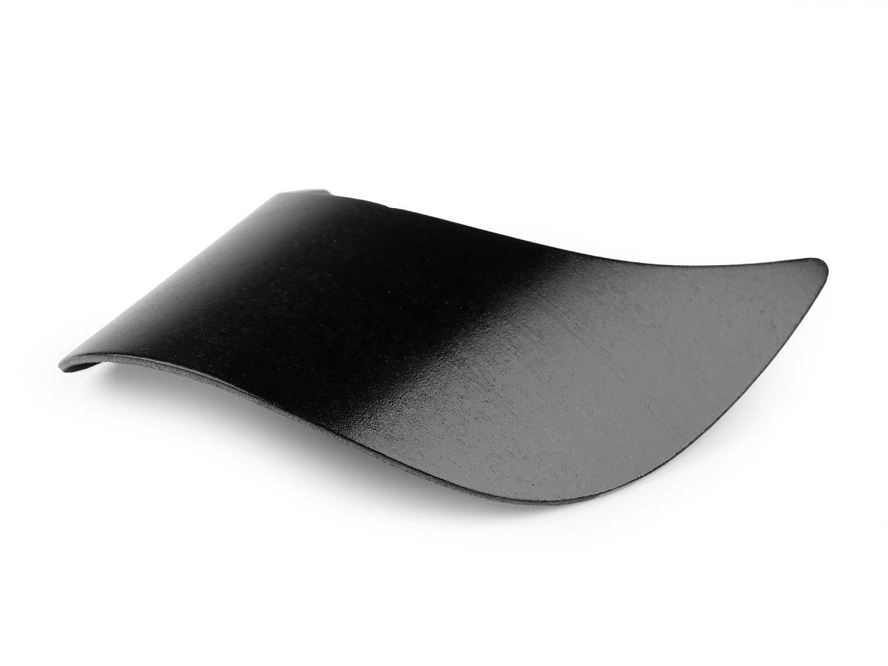 Mützenschirm – rohling, breite 75 mm - Grau-creme (5 Stücke)