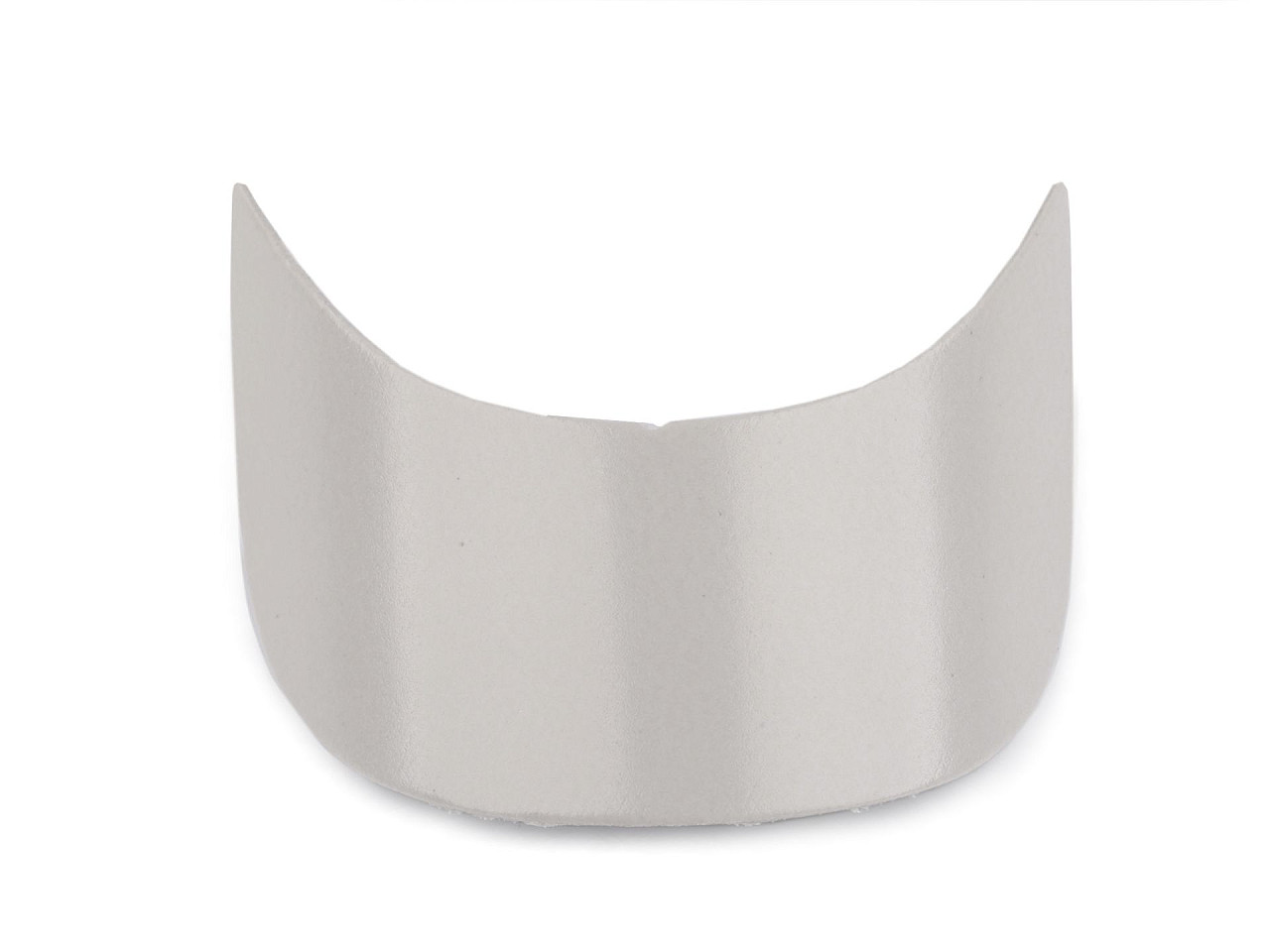 Kinder-mützenschirm – rohling, breite 55 mm - Grau-creme (5 Stücke)