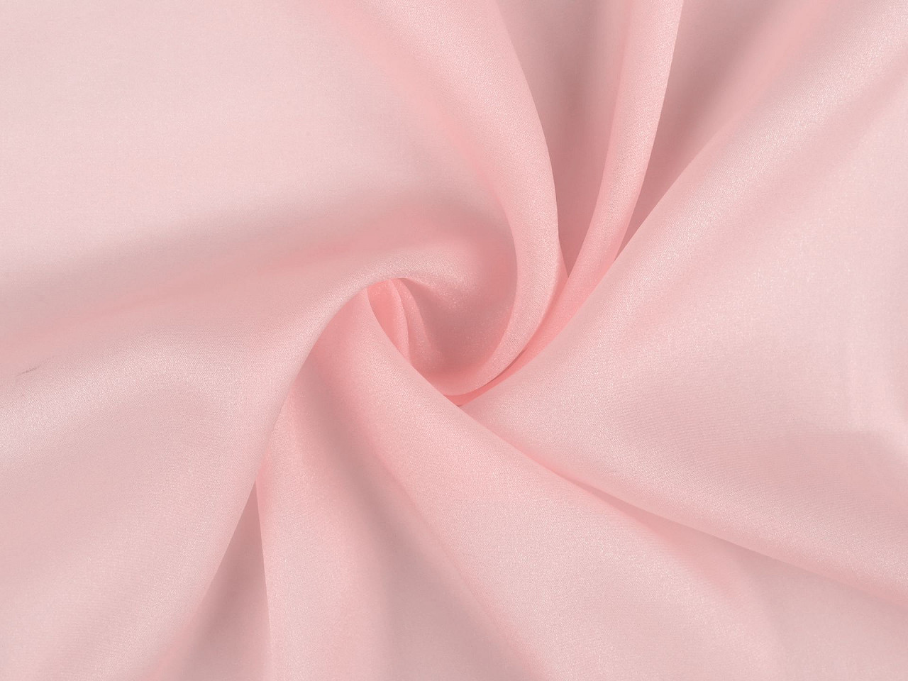 Chiffon mit glanz - Schwarz (1 Meter)