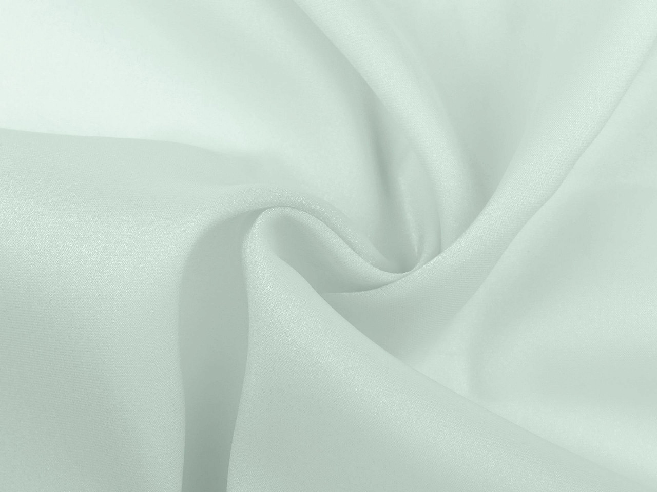 Chiffon mit glanz - Schwarz (1 Meter)