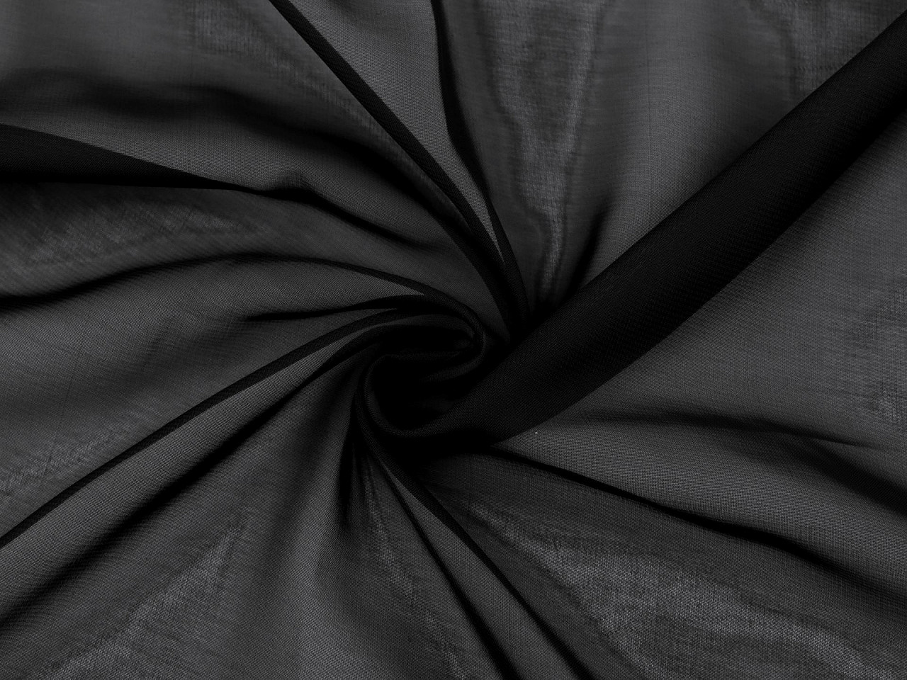 Chiffon glatt - Lila violett (1 Meter)