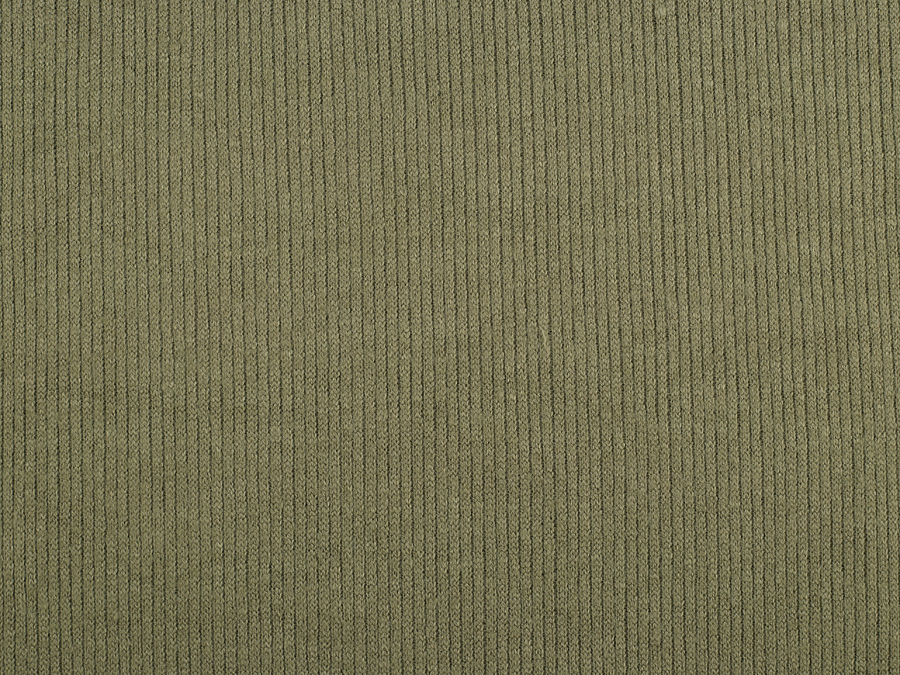 Strickstoff aus baumwolle gerippt/feiner pulloverstoff - Schwarz (1 Meter)