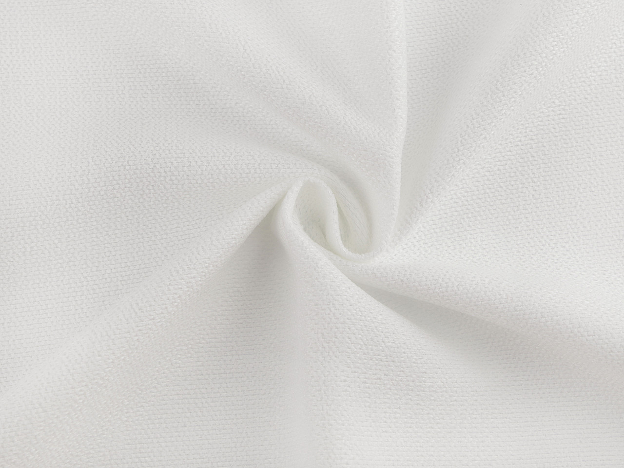 Dekostoff mit chenille-struktur - Grau (1 Meter)