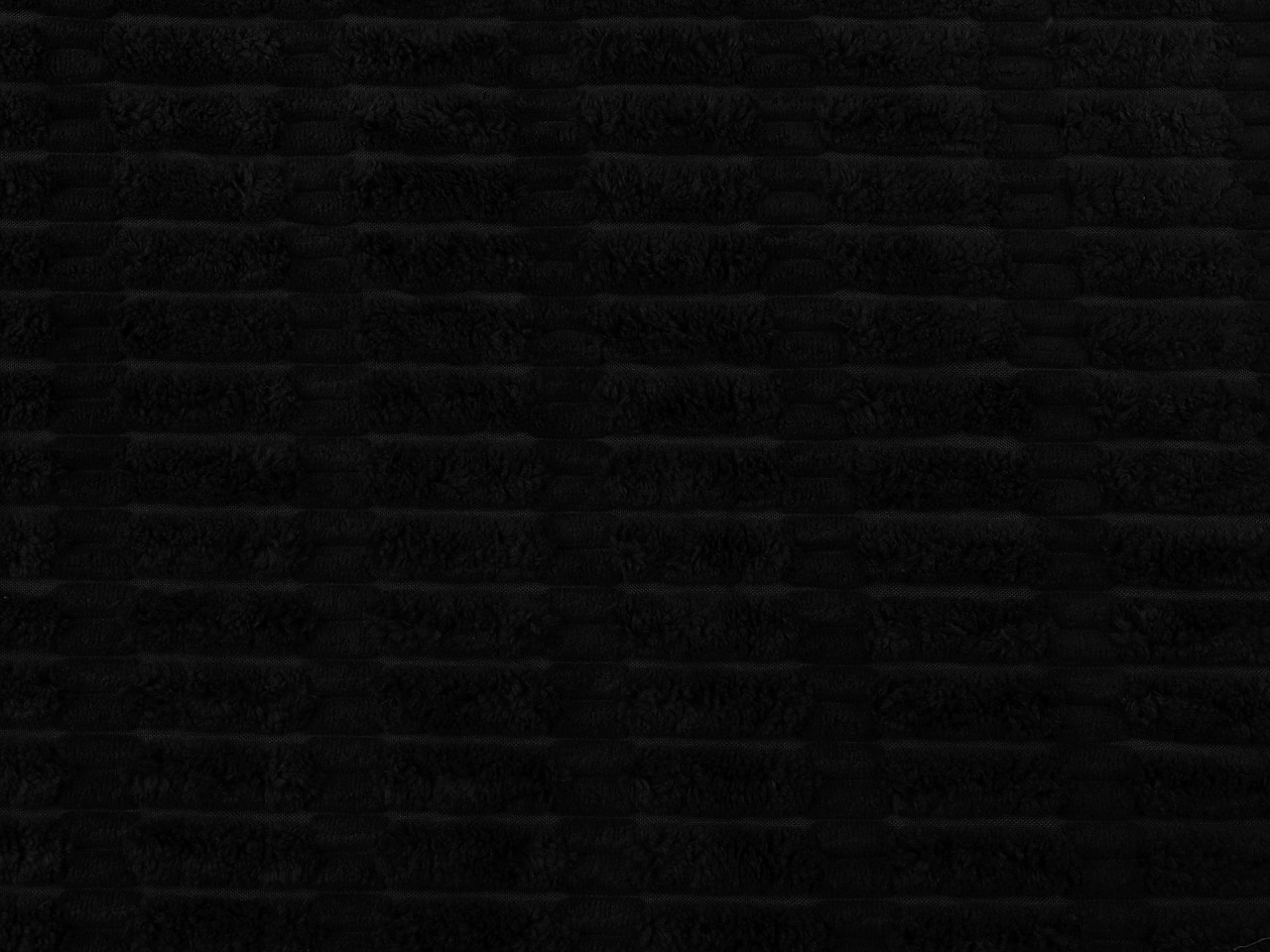 Dekostoff mit 3d-plüschstruktur - Beige (1 Meter)