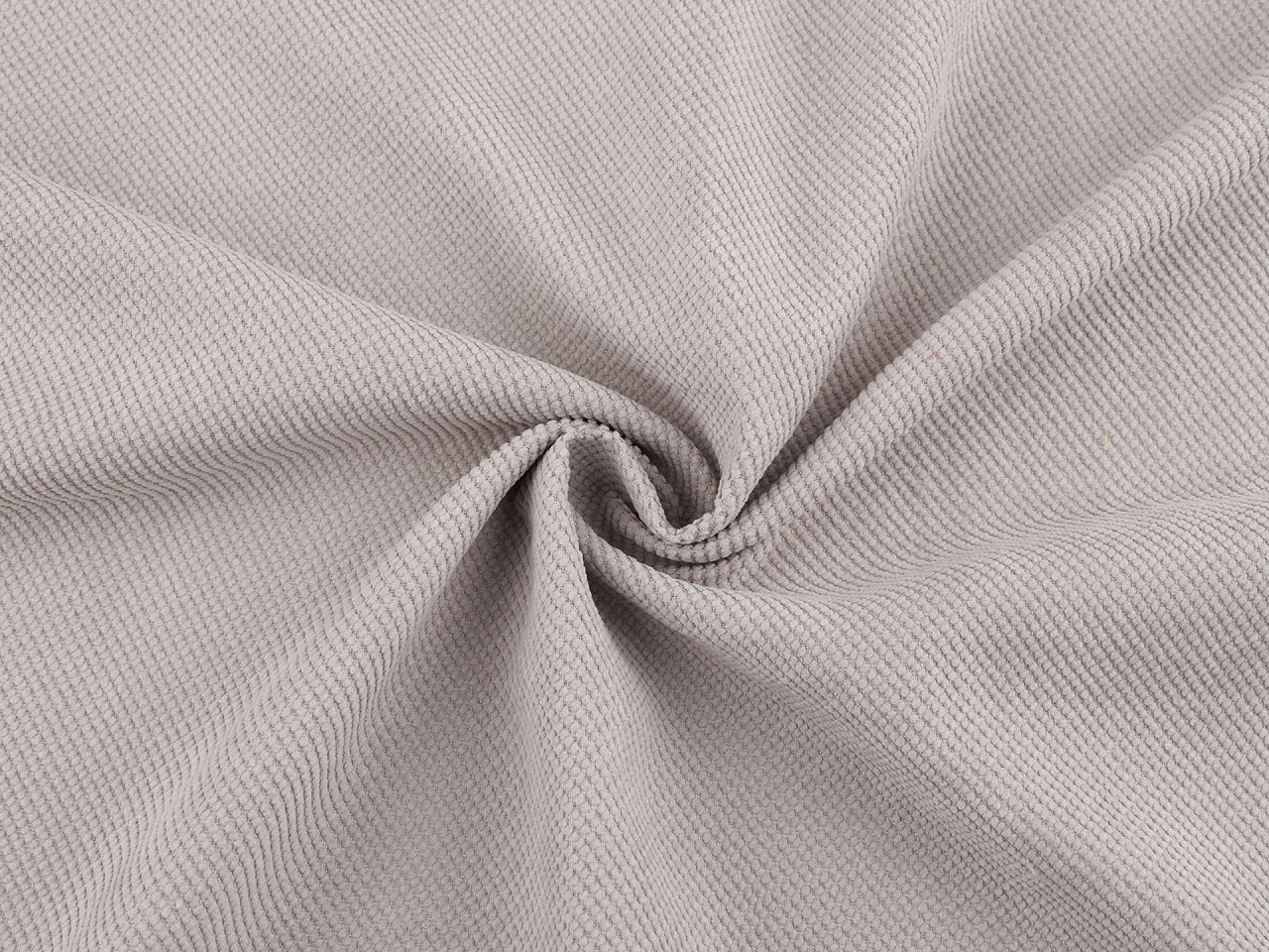 Dekostoff mit chenille-struktur - Blau (1 Meter)