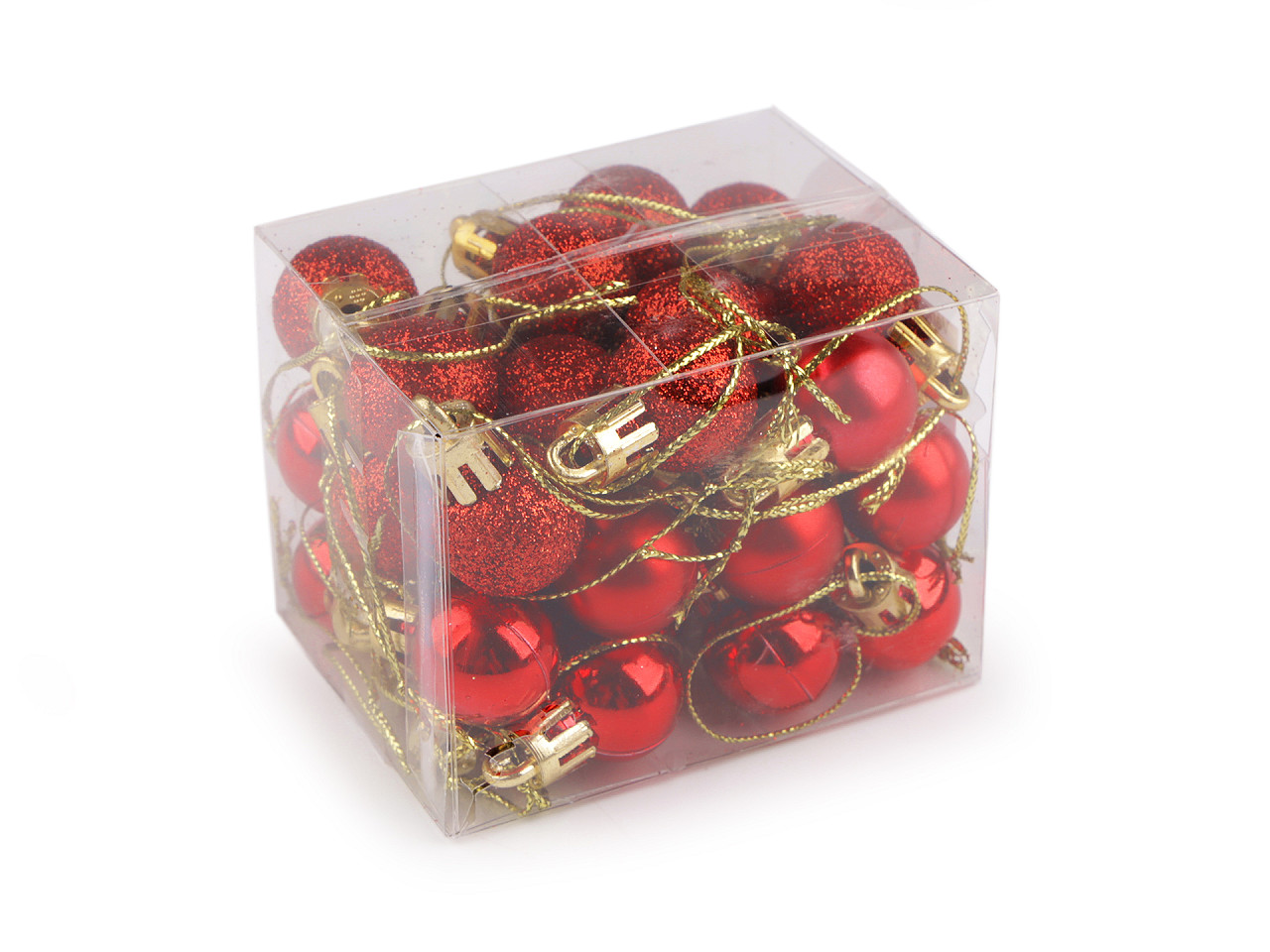 Weihnachtskugeln, ø 20 mm - Silber (1 Dosis)