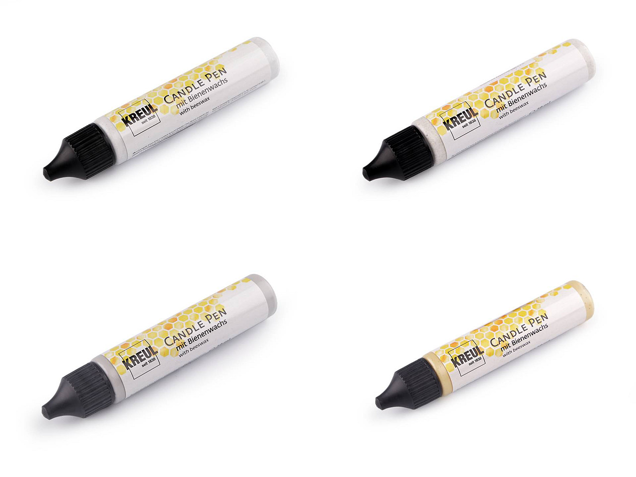 Wachsmarker für kerzen, 29 ml - Silber (1 Stück)