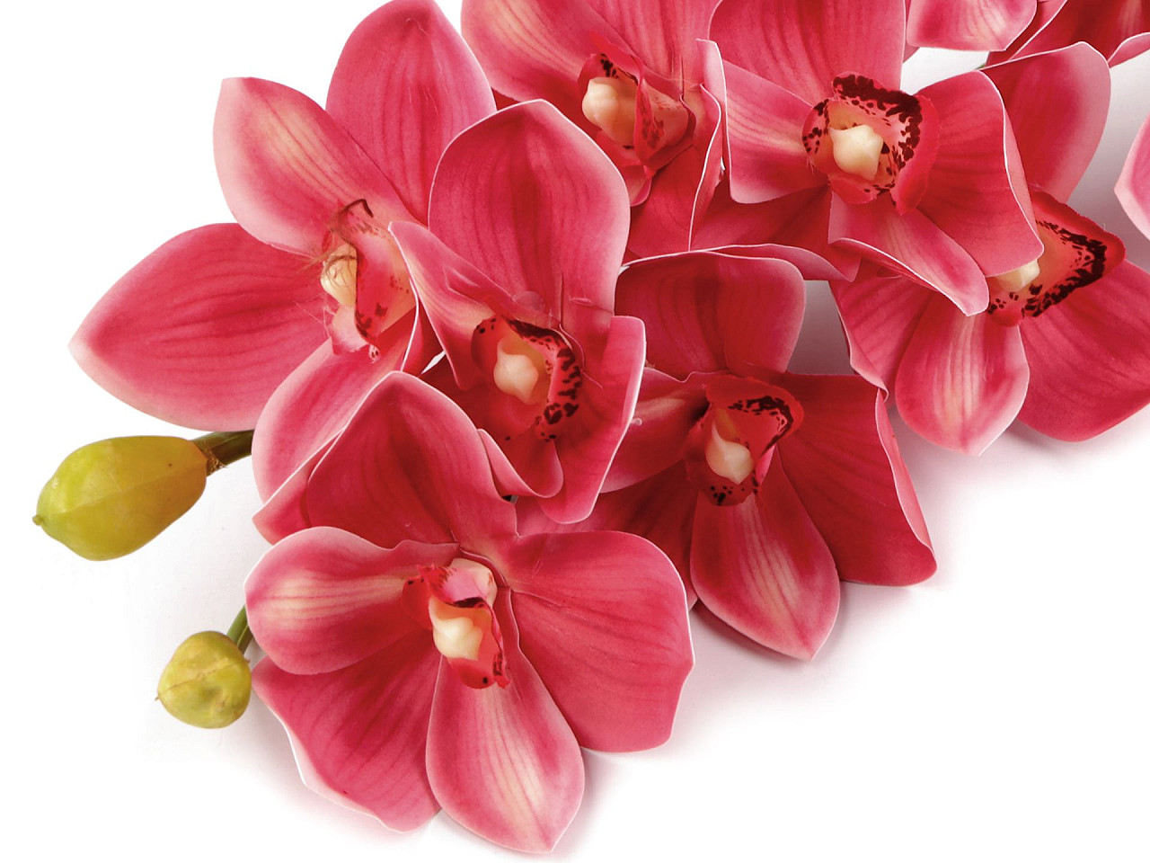 Künstliche orchidee lang - Pink (1 Stück)