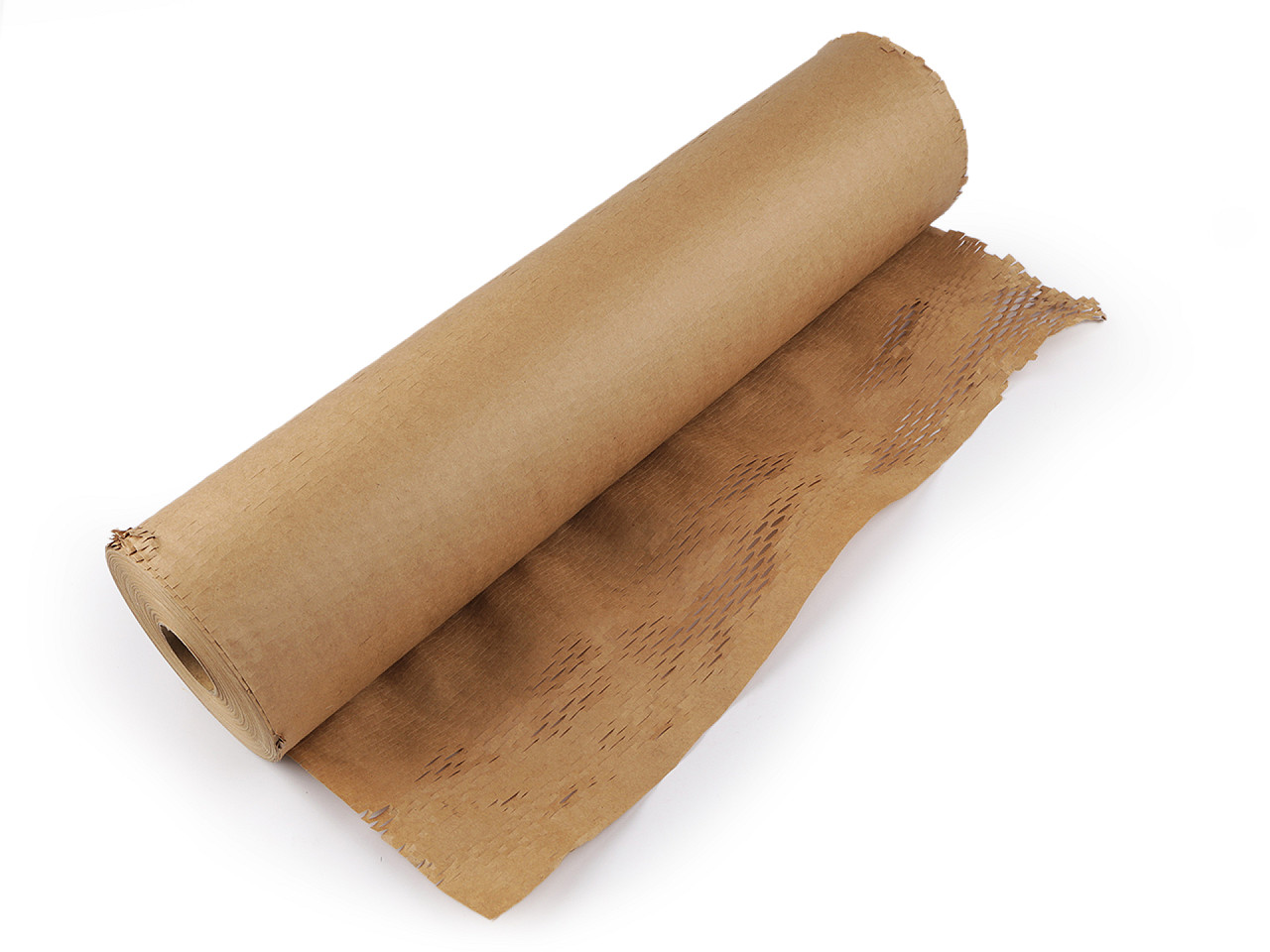 Wabenpapier/einwickelpapier ökologisch, breite 50 cm - Naturbraun (1 Stück)