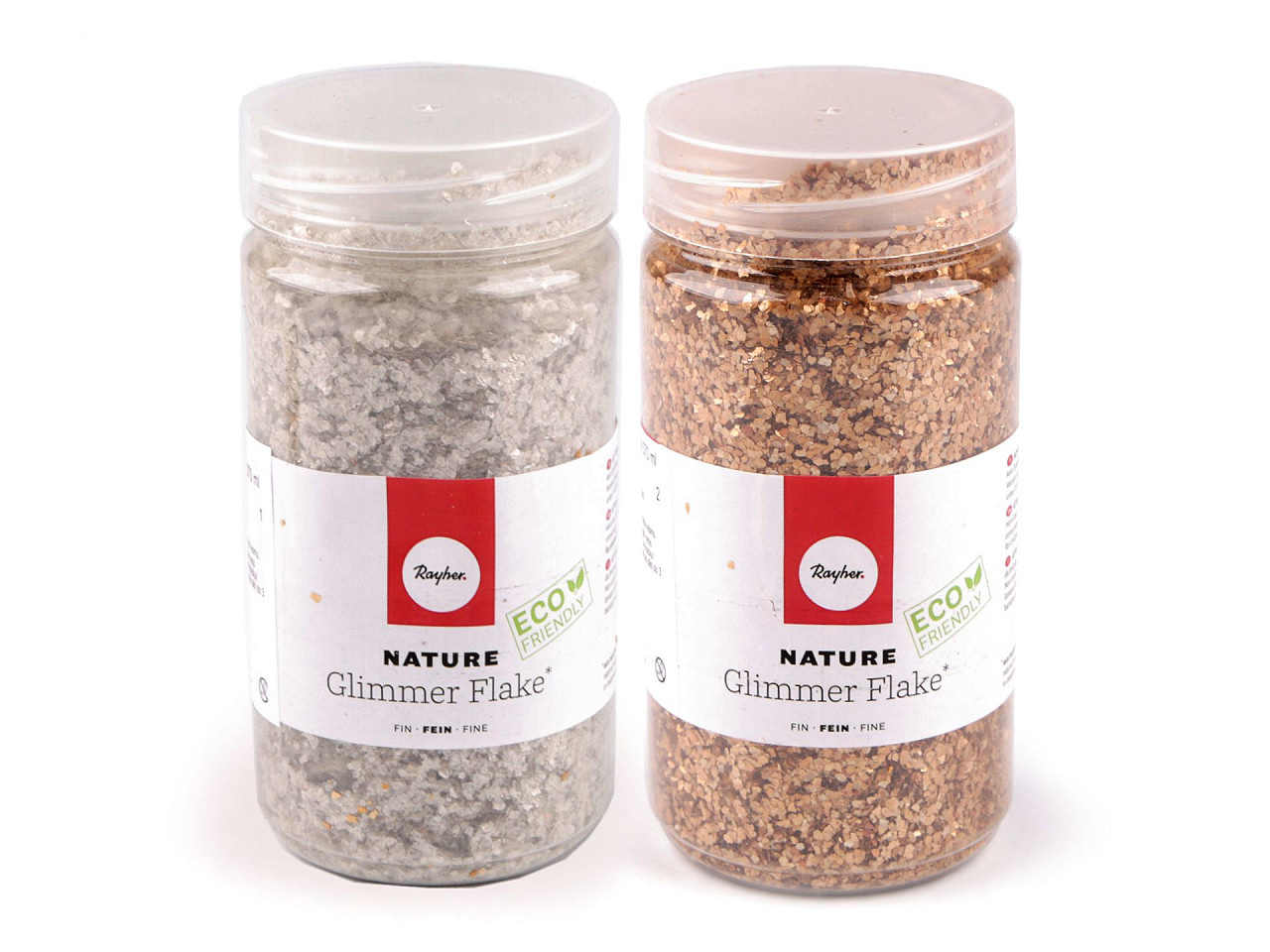 Dekorative glimmerflocken, 370 ml - Rosagold (1 Stück)